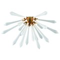 Elk Home Spiritus 24'' Wide 4-Light Flush Mount - Aged Brass D4146F